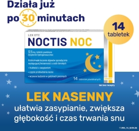 Noctis Noc 12,5 mg 14 tabletek