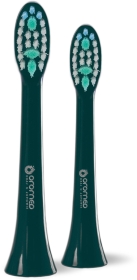 OROMED Komplet końcówek do szczoteczki sonicznej ORO-BRUSH zielone 2 sztuki