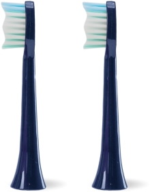 OROMED Komplet końcówek do szczoteczki sonicznej ORO-SONIC X PRO navy blue 2 sztuki
