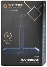 OROMED Szczoteczka do zębów soniczna ORO-SONIC X PRO navy blue 1 sztuka