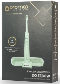 OROMED Szczoteczka do zębów soniczna green MODEL ORO-SONIC PROFESSIONAL 1 sztuka