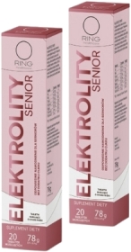 Ring Elektrolity Senior 20 tabletek musujących Wielopak x 2