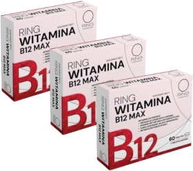 Ring Witamina B12 Max 60 tabletek Wielopak x 3