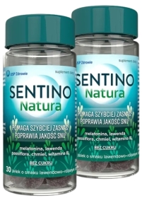 SENTINO Natura żelki 30 sztuk Wielopak x 2