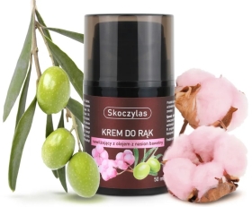 Skoczylas Krem do rąk nawilżający z olejem z nasion bawełny 50ml