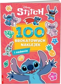 Stitch. 100 brokatowych naklejek