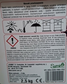 Sumin Nawóz do drzew i krzewów owocowych 2,5kg