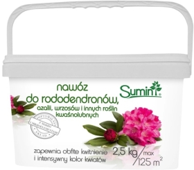 Sumin Nawóz do rododendronów, azali, wrzosów i innych kwaśnolubnych 2,5kg