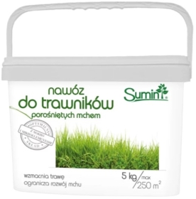 Sumin Nawóz do trawników porośniętych mchem wiadro 5kg