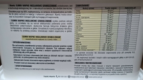 Sumin Wapno węglanowe granulowane 3 kg