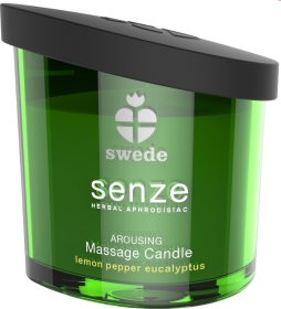 Swede Świeca do masażu arousing lemon pepper eucalyptus 150 ml