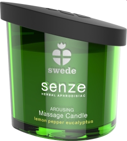 Swede Świeca do masażu arousing lemon pepper eucalyptus 50 ml