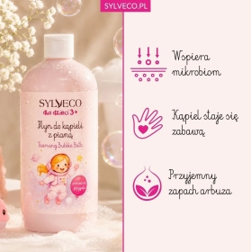 Sylveco Arbuzowa Przygoda Płyn do kąpieli z pianą dla dzieci 3+ 500 ml