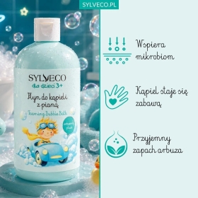 Sylveco Arbuzowy Plusk Płyn do kąpieli z pianą dla dzieci 3+ 500 ml