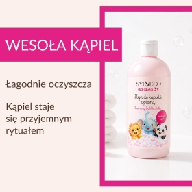 Sylveco Balonowa Kąpiel Płyn do kąpieli z pianą dla dzieci 3+ 500 ml
