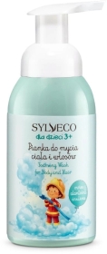 Sylveco Pianka do mycia ciała i włosów dla dzieci guma balonowa 3+ 290 ml