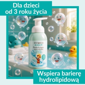 Sylveco Pianka do mycia ciała i włosów dla dzieci guma balonowa 3+ 290 ml