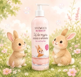 Sylveco Żel do mycia ciała i włosów dla dzieci arbuzowy 3+ 300 ml