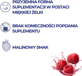 Triggy Magnez Z Witaminą B6 Żelki 60 sztuk