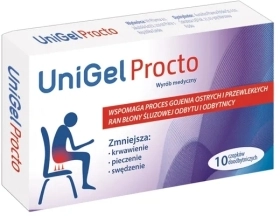 UniGel Procto 10 czopków