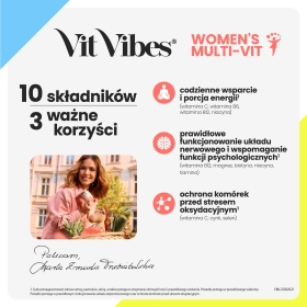 Vit Vibes Women's Multi-Vit żelki 60 sztuk