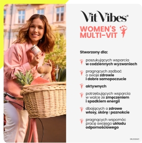 Vit Vibes Women's Multi-Vit żelki 60 sztuk