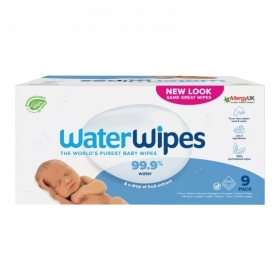 WaterWipes Bio Chusteczki nawilżane 9 x 60 sztuk