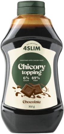 4Slim Syrop z cykorii topping smak czekoladowy 700 g