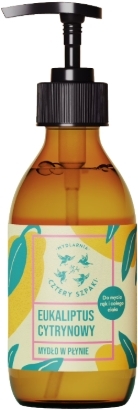 4szpaki Mydlarnia Cztery Szpaki Eukaliptus Cytrynowy Mydło w płynie 300 ml