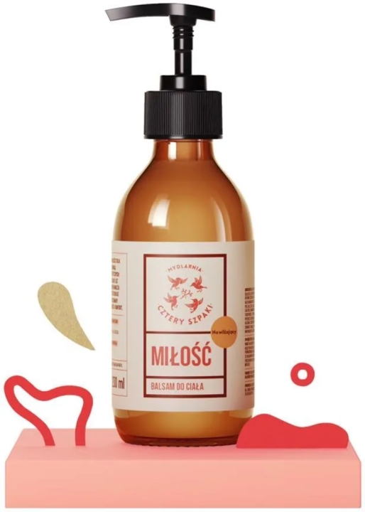 4szpaki Mydlarnia Cztery Szpaki Miłość Balsam do ciała nawilżający 200 ml