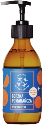 4szpaki Mydlarnia Cztery Szpaki	Mydło w płynie Gorzka Pomarańcza - 300 ml