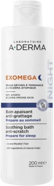 A-Derma Exomega Control Kąpiel przeciw drapaniu kojąca płyn 200 ml