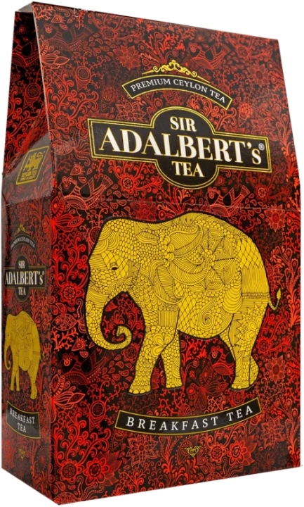 ADALBERT'S Herbata Czarna Liściasta BREAKFAST TEA 100 g (Data ważności 25.09.2026)