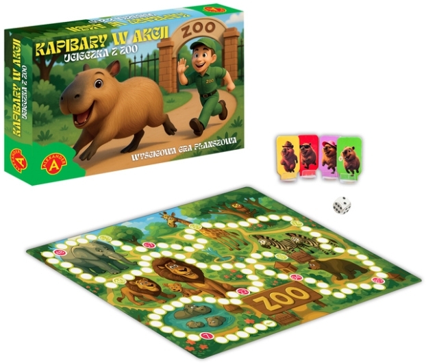 ALEX Kapibary w akcji - Ucieczka z Zoo