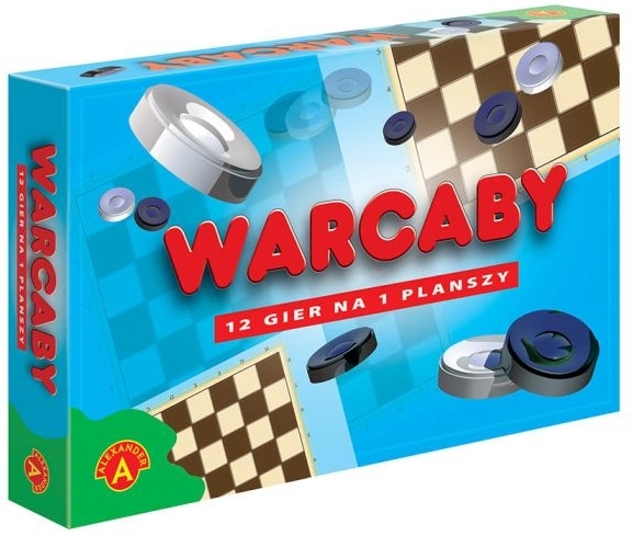 ALEX Warcaby 12 gier na planszy