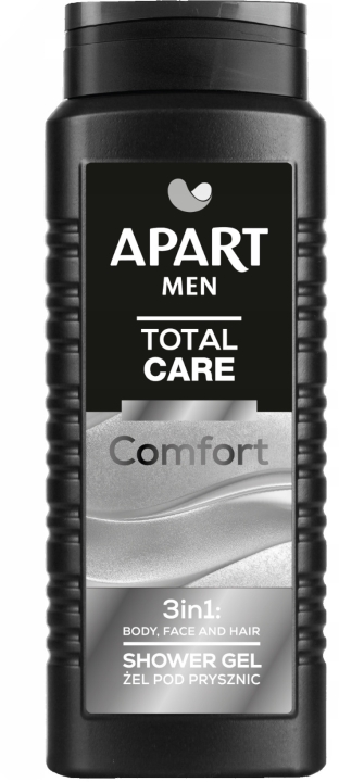 APART MEN Żel pod prysznic Total Care Comfort 3w1 500ml