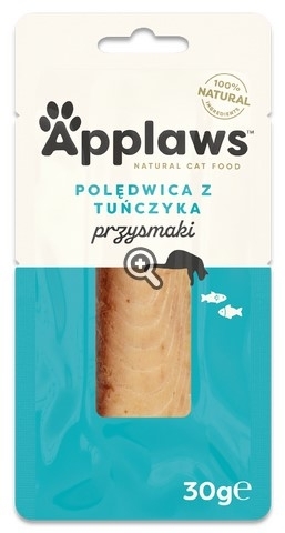 APPLAWS Cat Treat polędwiczka tuńczyka w sosie rybnym przysmak dla kota 30 g