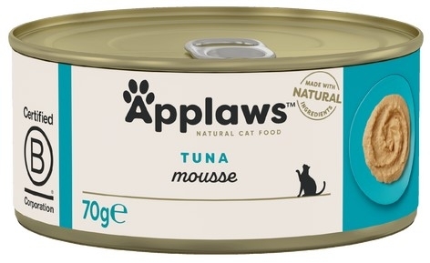 APPLAWS Cat mokra karma mus dla kota z tuńczykiem 70 g