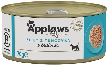 APPLAWS Natural Cat Food Tuńczyk Mokra Karma dla kota 70 g