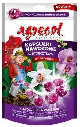 Agrecol Kapsułki nawozowe do storczyków 18 sztuk