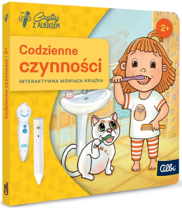 Albi Interaktywna mówiąca książka Codzienne czynności 2+ Q1P