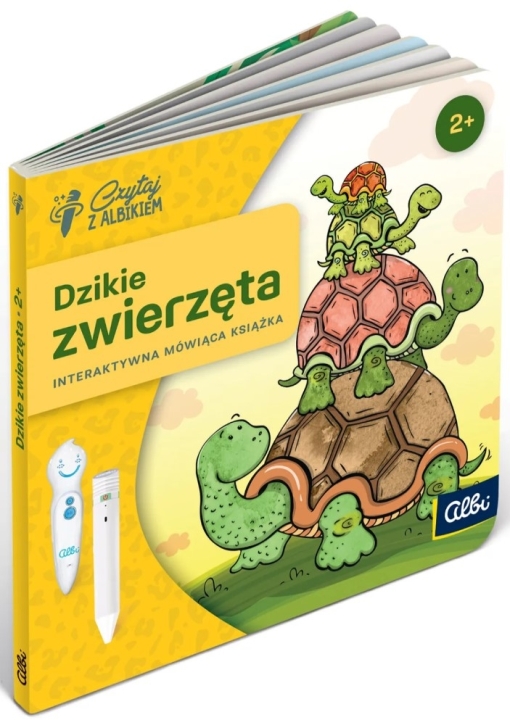 Albi Interaktywna mówiąca książka Dzikie zwierzęta 2+ Q1Q