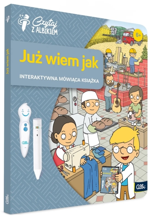 Albi Interaktywna mówiąca książka Już wiem jak 6+ QU7