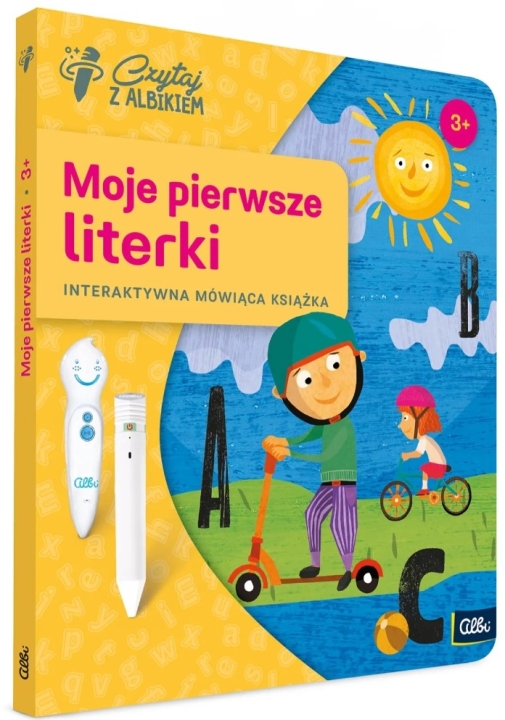 Albi Interaktywna mówiąca książka Moje pierwsze literki 3+ TBM