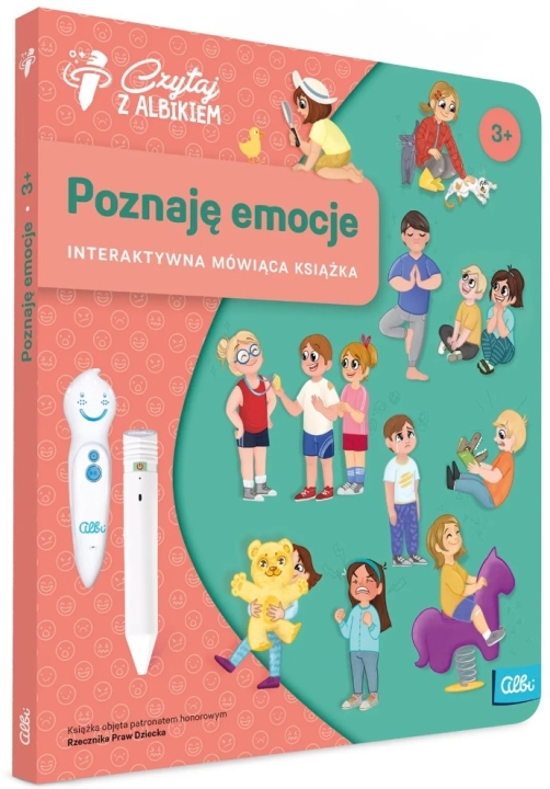 Albi Interaktywna mówiąca książka Poznaję emocje 3+ A4V
