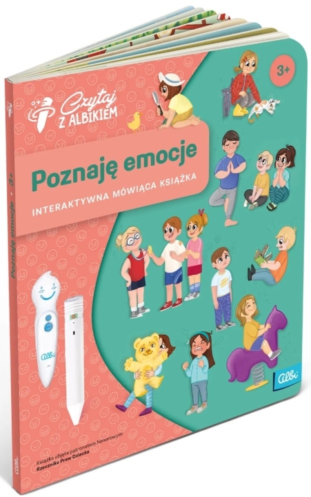 Albi Interaktywna mówiąca książka Poznaję emocje 3+ A4V