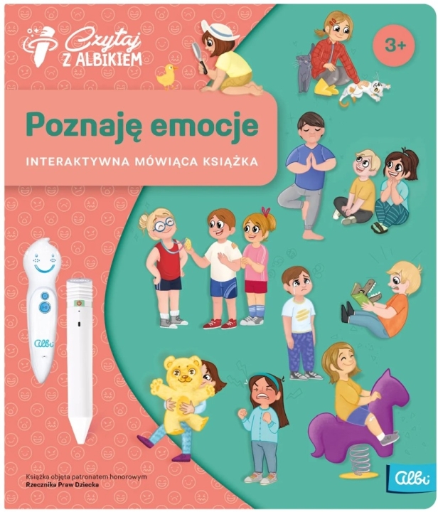 Albi Interaktywna mówiąca książka Poznaję emocje 3+ A4V