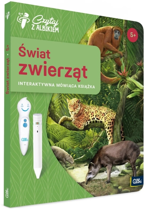 Albi Interaktywna mówiąca książka Świat zwierząt 5+ IG5