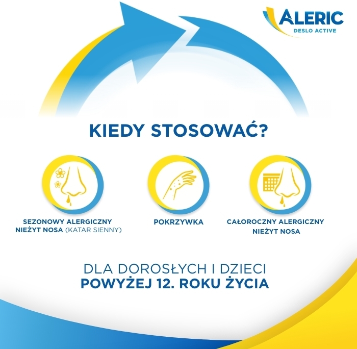 Aleric Deslo Active, 5 mg 30 tabletek Wielopak x 2