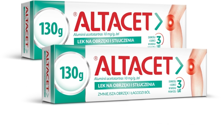 Altacet, 10 mg/g, żel, 130 g Wielopak × 2